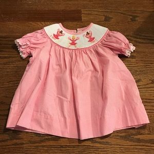 Smocked Cheerleaders Dress
